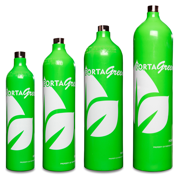 portagreen gas cyclinder recycling bottles