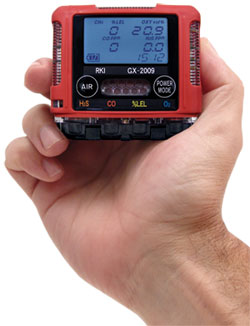 Riken Gx09 Compact 4 Gas Monitor O2 Lel Co H2s Gastech