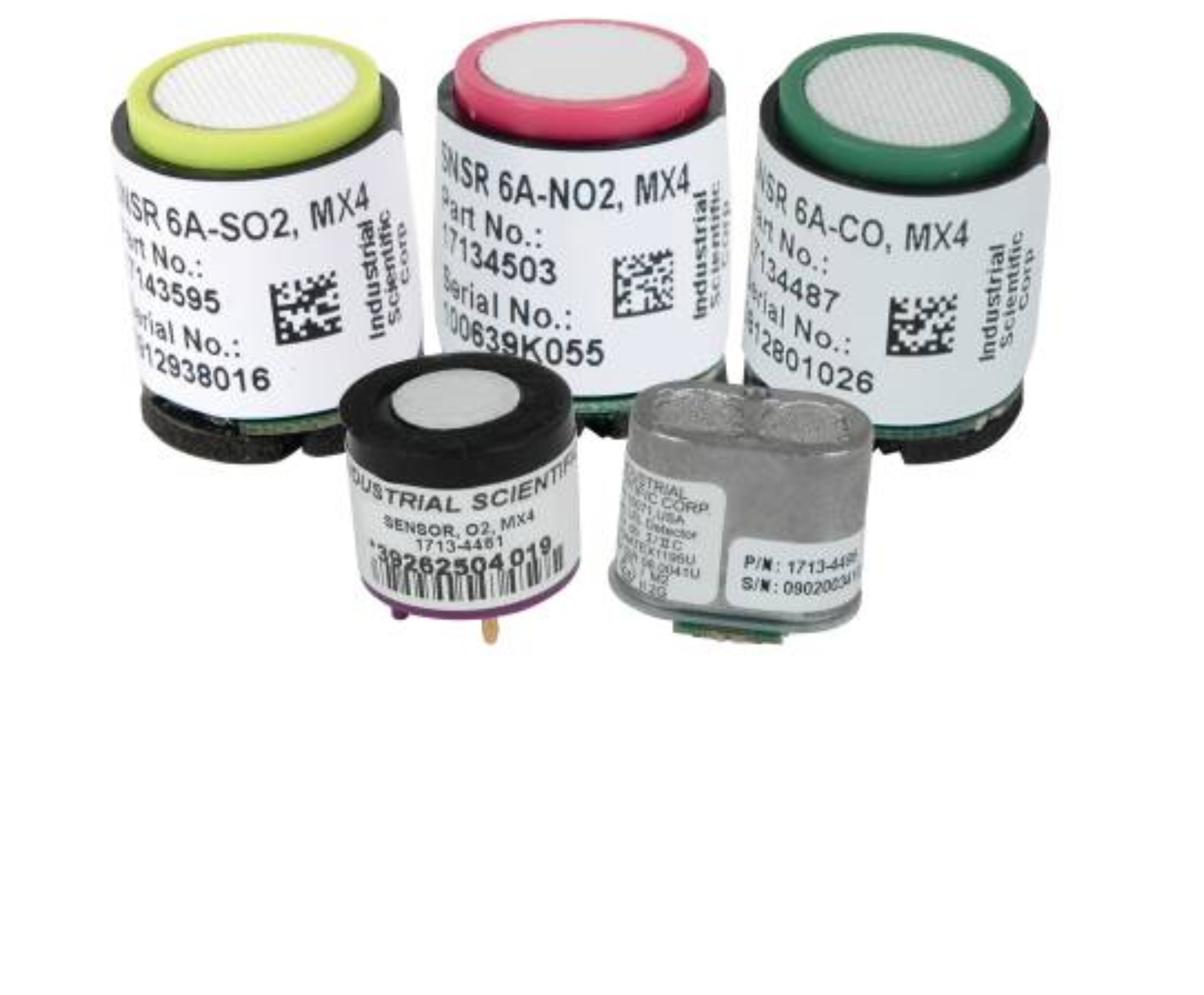 Gas detector sensors
