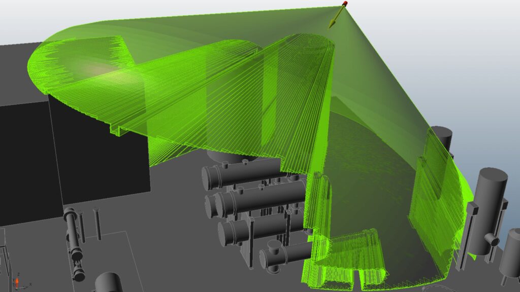 3D gas and flame mapping Australia