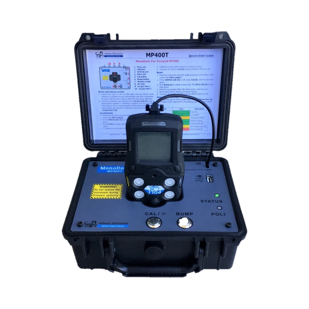 POLI MonoDock docking station multi gas detector