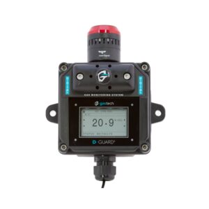 Gastech D-Guard²S fixed gas detector with sounder strobe