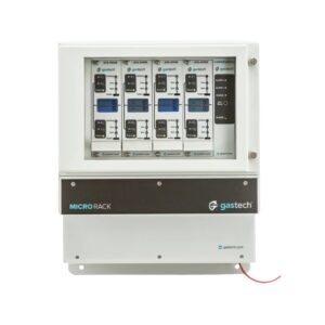 Gastech MicroRack 8 channel gas detection controller
