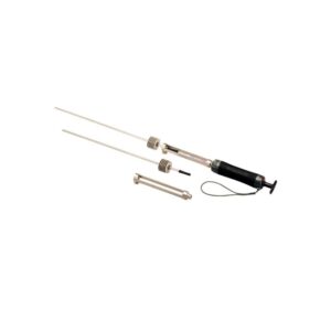 Gastec hot probe fitted to a gas sampling pump