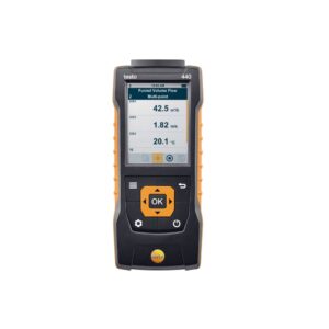 Testo 440 air velocity and IAQ measuring instrument with probe