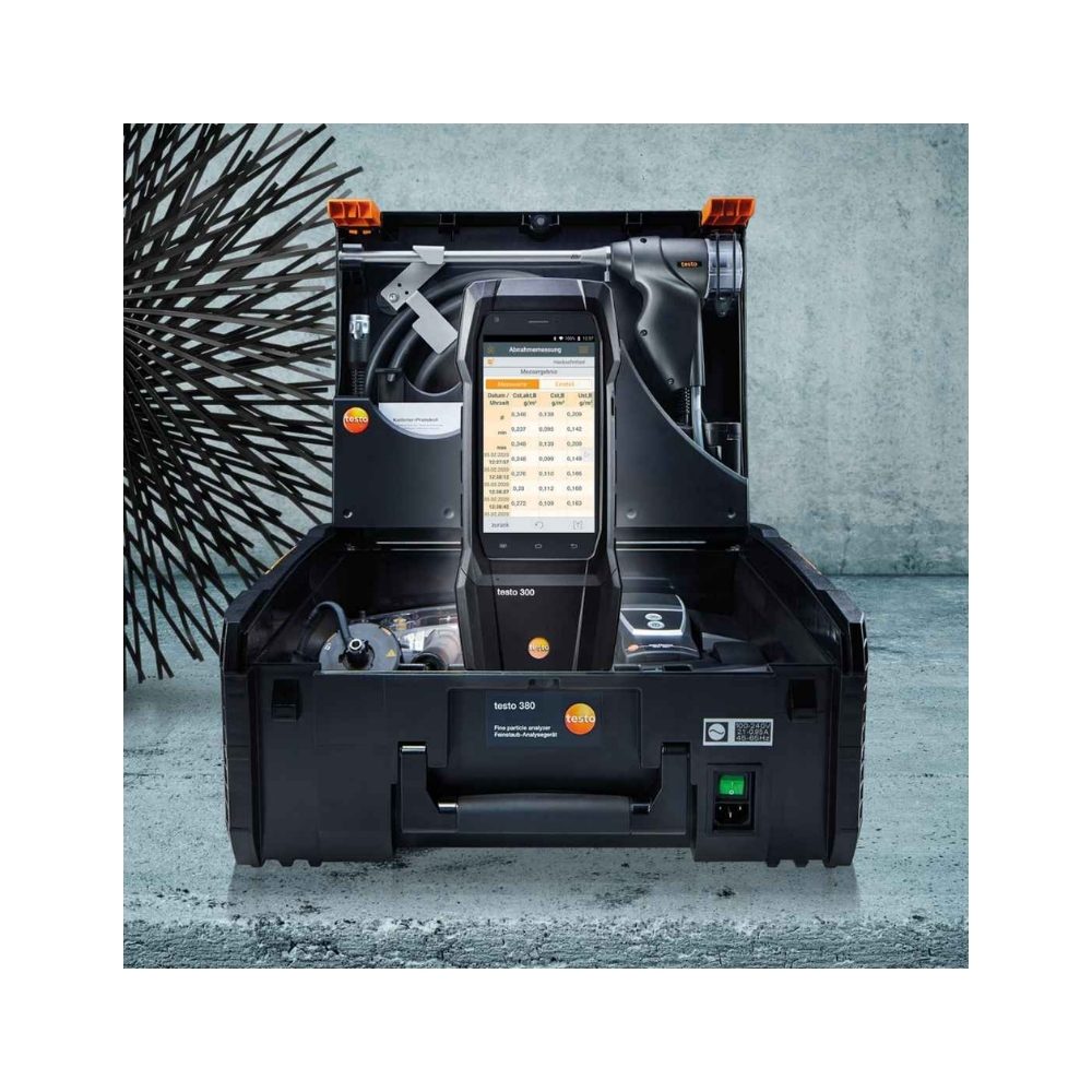 Testo 380 fine particle measuring system