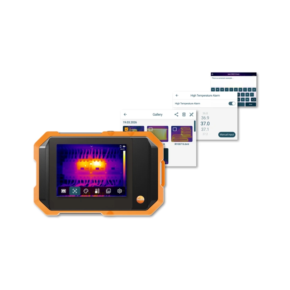 Testo 862 pocket sized thermal imaging camera