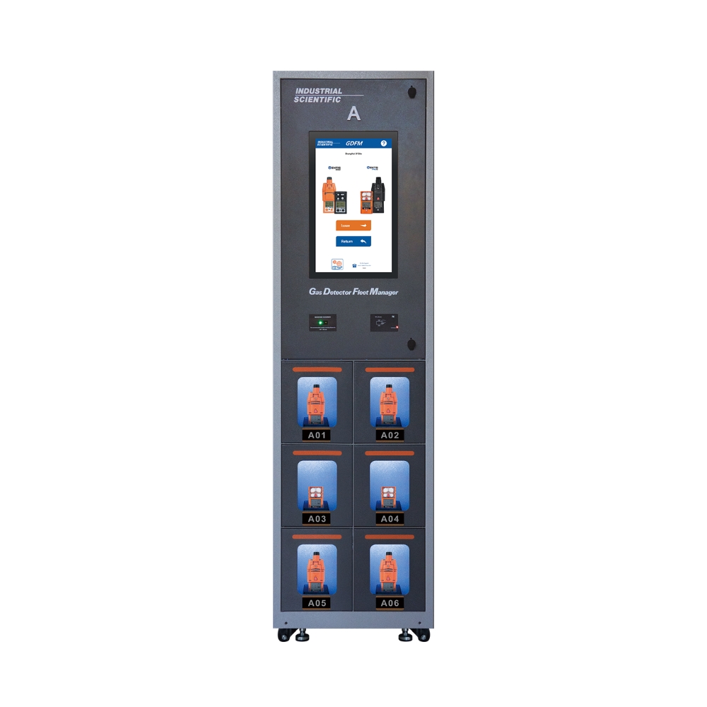 GDFM gas detector fleet manager locker cabinet