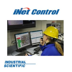 iNet Control+ gas detection management dashboard