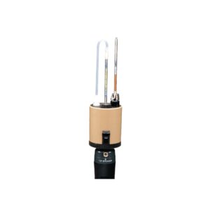 Gastec Pyrotec pyrolyzer attached to a gas sampling pump
